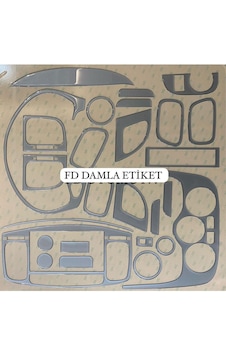 Hyundai Accent Era Full Set Torpido, Konsol, Trim, Göğüs Kaplama Set Gümüş Gri Renk Özel Dizayn Hyundai Accent Era Full Set Torpido, Konsol, Trim, Göğüs Kaplama Set Gümüş Gri Renk Özel Dizayn