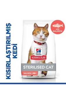 Hill's Kısırlaştırılmış Somonlu Yetişkin Kedi Maması 2 x 10 KG