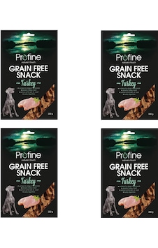 Profine Hindi Etli Tahılsız Köpek Ödülü 4 x 200 G Profine Hindi Etli Tahılsız Köpek Ödülü 4 x 200 G