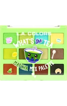 La Colors Let'S Talk Tea Eyeshadow Matcha Mix Palette