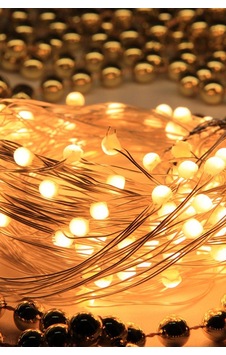 3 Metre Pilli Peri Led , Dekor Işık Günışığı, Dekoratif Lamba Romantik Ortam Loş Işık Sarı