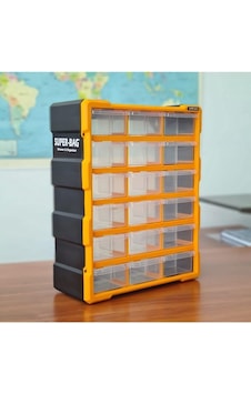 Superbag Büyük Monoblok Çekmece 18li Çok Renkli Superbag Büyük Monoblok Çekmece 18li Çok Renkli