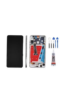 Huawei P30 Lite 48mp Çıtalı Gümüş Uyumlu Ekran Lcd Dokunmatik Tamir Seti Ve Yapıştırıcı Yanında Yedcom Huawei P30 Lite 48mp Çıtalı Gümüş Uyumlu Ekran Lcd Dokunmatik Tamir Seti Ve Yapıştırıcı Yanında Yedcom
