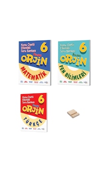 6. Sınıf Orjin Matematik Fen Bilimleri Ve Türkçe Konu Özetli Soru Bankası 3lü Set 6. Sınıf Orjin Matematik Fen Bilimleri Ve Türkçe Konu Özetli Soru Bankası 3lü Set