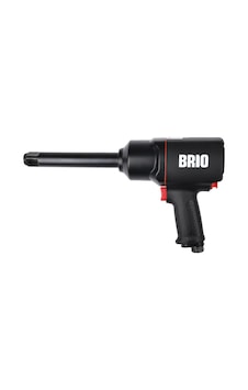 Brio Havalı Somun Sökme 1'' Uzun Paso 2034 Nm Çift Çekiç 4.42 Kg Brio Havalı Somun Sökme 1'' Uzun Paso 2034 Nm Çift Çekiç 4.42 Kg