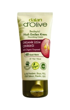 Dalan D'olive Üzüm Çekirdeği Özlü Besleyici Hızlı Emilen Tüp Krem 250 ML Dalan D'olive Üzüm Çekirdeği Özlü Besleyici Hızlı Emilen Tüp Krem 250 ML