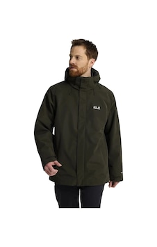 Jack Wolfskin Pinetrail 3in1 Erkek Outdoor Mont Haki Jack Wolfskin Pinetrail 3in1 Erkek Outdoor Mont Haki