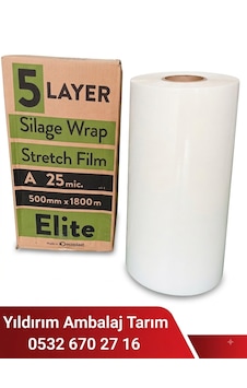 Silaj Streci 25mic 50cmx1800mt Ecoplast Elite