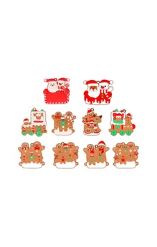 Gingerbread Man Toodent Süsler Noel Partisi Dekorasyonları İçin Solma Ve İyi Esneklik Yok B Gingerbread Man Toodent Süsler Noel Partisi Dekorasyonları İçin Solma Ve İyi Esneklik Yok B