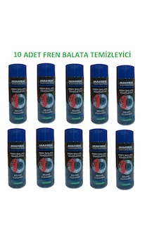 10 Adet Fren Balata Temizleyici Balata Spreyi Brake Cleaner 500 Ml X 10 10 Adet Fren Balata Temizleyici Balata Spreyi Brake Cleaner 500 Ml X 10