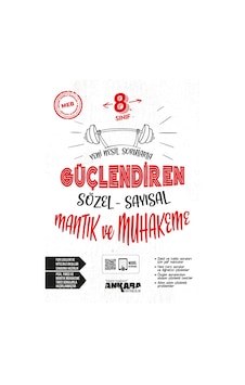 Ankara Yayıncılık 8.sınıf Güçlendiren Say-söz Mantık Muhakeme Soru Bankası Ankara Yayıncılık 8.sınıf Güçlendiren Say-söz Mantık Muhakeme Soru Bankası