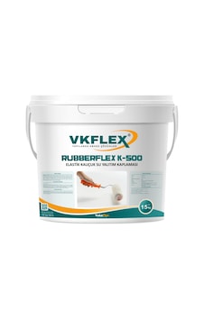 Vkflex Ruberflex K-500 Sıvılaştırılmış Kauçuk Elastomer Su Yalıtım Kaplaması Beyaz 15 KG Vkflex Ruberflex K-500 Sıvılaştırılmış Kauçuk Elastomer Su Yalıtım Kaplaması Beyaz 15 KG