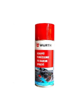 Würth Araç Kokpit Temizleme ve Bakım Spreyi 400 ML Würth Araç Kokpit Temizleme ve Bakım Spreyi 400 ML