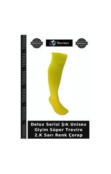 Terrien Delux Serisi Şık Unisex Giyim Süper Trevire 2.k Sarı Renk Çorap Terrien Delux Serisi Şık Unisex Giyim Süper Trevire 2.k Sarı Renk Çorap