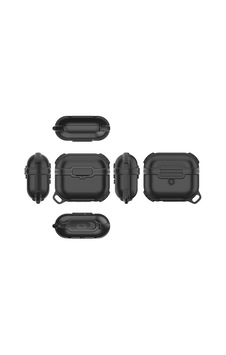Kilifone - Apple Uyumlu AirPods 3.Nesil - Kılıf Airbag 16 Silikon 1-1 Su Geçirmez Kılıf - Siyah Kilifone - Apple Uyumlu AirPods 3.Nesil - Kılıf Airbag 16 Silikon 1-1 Su Geçirmez Kılıf - Siyah