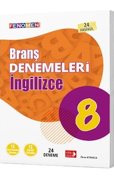 Gama Yayınları 8. Sınıf İngilizce Fenomen 24 Lü Deneme Gama Yayınları 8. Sınıf İngilizce Fenomen 24 Lü Deneme