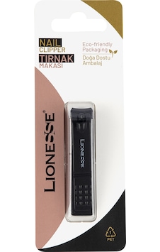 Lionesse 3516 Küçük Boy Tırnak Makası Siyah