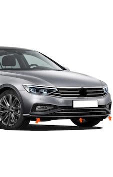 Volkswagen Passat B8.5 - Ön Tampon Alt Çıtası - 3 Prç. 1 Volkswagen Passat B8.5 - Ön Tampon Alt Çıtası - 3 Prç. 1