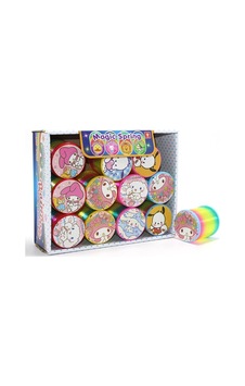 Sanrio Karakterli Magic Spring Gerginlik Yayı - Standlı Gökkuşağı Renkli Oyuncak Seti 12'li Alk3988 Sanrio Karakterli Magic Spring Gerginlik Yayı - Standlı Gökkuşağı Renkli Oyuncak Seti 12'li Alk3988