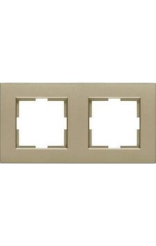 Viko Novella Bronz İkili Çerçeve - 92190622 Viko Novella Bronz İkili Çerçeve - 92190622