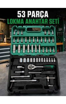 Çok Uçlu Ve Farklı Ölçülü 53 Parça Alet Seti Standart Çok Uçlu Ve Farklı Ölçülü 53 Parça Alet Seti Standart