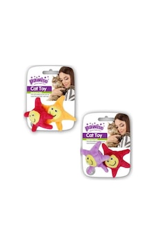 Pawise 8 CM İkili Yıldız Kedi Oyuncağı Çok Renkli Pawise 8 CM İkili Yıldız Kedi Oyuncağı Çok Renkli