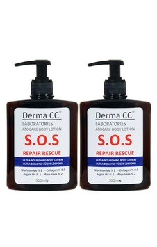 Derma CC Atocare S.O.S Ultra Besleyici Vücut Losyon 2 x 500 ML