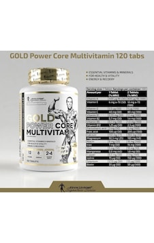 Kevin Levrone Gold Power Core Multivitamin 120 Tablets Kevin Levrone Gold Power Core Multivitamin 120 Tablets