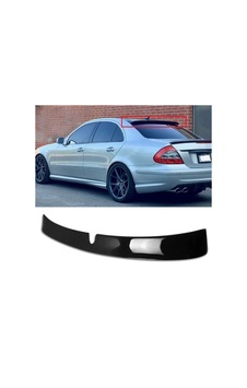 Mercedes W211 Cam Üstü Spoyler Parlak Siyah Boyalı 2002-2009 Mercedes W211 Cam Üstü Spoyler Parlak Siyah Boyalı 2002-2009