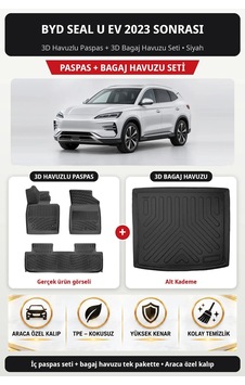 Byd Seal U Ev 2023+ Uyumlu Havuzlu Oto Paspas Ve Bagaj Havuzu Takımı Alt Kademe Siyah Byd Seal U Ev 2023+ Uyumlu Havuzlu Oto Paspas Ve Bagaj Havuzu Takımı Alt Kademe Siyah
