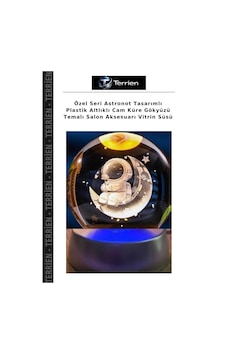 Özel Seri Astronot Tasarımlı Plastik Altlıklı Cam Küre Gökyüzü Temalı Salon Aksesuarı Vitrin Süsü Özel Seri Astronot Tasarımlı Plastik Altlıklı Cam Küre Gökyüzü Temalı Salon Aksesuarı Vitrin Süsü