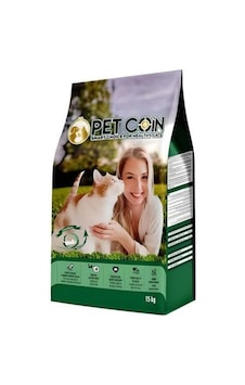 Petcoin Tavuklu Yetişkin Kedi Maması 15 KG Petcoin Tavuklu Yetişkin Kedi Maması 15 KG