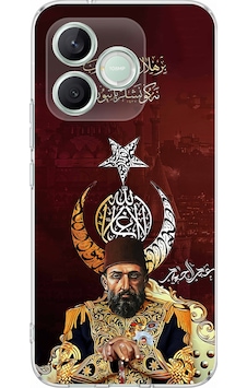 Honor 600 Lite Uyumlu Abdülhamid Han Baskılı Silikon Kılıf Renkli Honor 600 Lite Uyumlu Abdülhamid Han Baskılı Silikon Kılıf Renkli