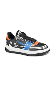 Jump 28129 Çocuk Fılet I Black/royal/orange Spor Jump 28129 Çocuk Fılet I Black/royal/orange Spor