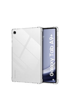 Samsung Galaxy Tab A9+ Plus 11 İnç Sm-x210 Uyumlu Köşe Korumalı Şeffaf Esnek Antishock Kılıf Arka Kapak Samsung Galaxy Tab A9+ Plus 11 İnç Sm-x210 Uyumlu Köşe Korumalı Şeffaf Esnek Antishock Kılıf Arka Kapak