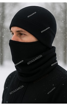 Ritagarcia Polar Siyah Bere Boyunluk 2.li Set Ritagarcia Polar Siyah Bere Boyunluk 2.li Set