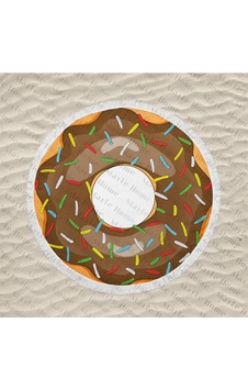Marte Home Donut - Yuvarlak Püsküllü Plaj Havlusu-Değer 1-Değer 2