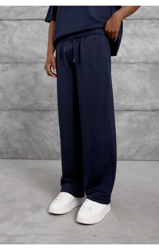 Hiccup Nomarc Geniş Paça Bağcıklı Jogger Pantolon Lacivert Hiccup Nomarc Geniş Paça Bağcıklı Jogger Pantolon Lacivert