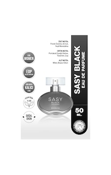 Sasy Black Eau De Parfume For Women 50 Ml Oryantal Sasy Black Eau De Parfume For Women 50 Ml Oryantal