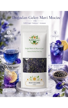 Blue Butterfly Tea Kelbek Çayı 500gr Doğal Kurutulmuş, Katkısız Blue Butterfly Tea Kelbek Çayı 500gr Doğal Kurutulmuş, Katkısız