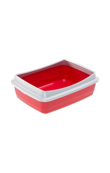 Ferplast NIP Plus 20 Kedi Tuvalet Kabı 47x36x15.5 CM Kırmızı Ferplast NIP Plus 20 Kedi Tuvalet Kabı 47x36x15.5 CM Kırmızı