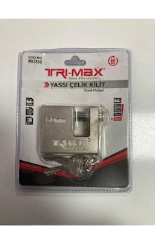 Tri-max Yassı Asma Kilit 60 Mm