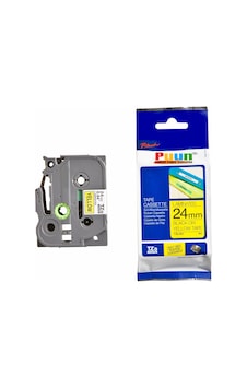 Puun Brother P-Touch TZE-651 24MM x 8m Sarı Üzerine Siyah Uyumlu Puun Brother P-Touch TZE-651 24MM x 8m Sarı Üzerine Siyah Uyumlu