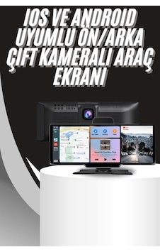 4k - 33 - 10.2 İnç Çift Kameralı Araç Multimedya Ekranı Carplay Kablosuz Tüm - Csmo-tex - Cihazlara Uyumlu Diğer 4k - 33 - 10.2 İnç Çift Kameralı Araç Multimedya Ekranı Carplay Kablosuz Tüm - Csmo-tex - Cihazlara Uyumlu Diğer