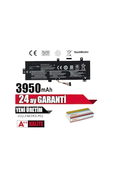 Lenovo Uyumlu Ideapad 510-15Ikb 80Sv. 510-15Isk 80Sr Batarya Pil