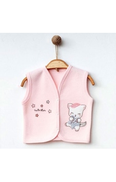 Ekebaby Cute Star Lüks Kapitone Yelek 44116 Pembe Ekebaby Cute Star Lüks Kapitone Yelek 44116 Pembe
