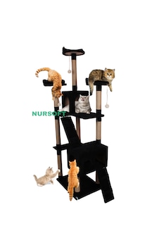 Nursoft Cat City Yeni Rezidans Kedi Tırmalama Ve Oyun Evi Nursoft Cat City Yeni Rezidans Kedi Tırmalama Ve Oyun Evi