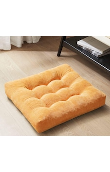 Rual Kadife Döşemelik Kumaştan Yer Pufu Sandalye Minderi Yer Minderi 60x60 Cm Hardal Rual Kadife Döşemelik Kumaştan Yer Pufu Sandalye Minderi Yer Minderi 60x60 Cm Hardal