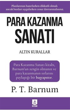 Para Kazanma Sanatı / P. T. Barnum Para Kazanma Sanatı / P. T. Barnum