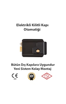 Elektrikli Kilitli Butonlu Kapı Otomatiği Bütün Dış Kapılara Uygun